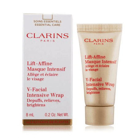 CLARINS,มาสก์,มาสก์หน้า,Lift-Affine Masque Intensif Allege Et Eclaire Ie Visage V-Facial Intensive Wrap 8 ml.,Lift-Affine Masque Intensif Allege Et Eclaire Ie Visage V-Facial Intensive Wrap,Lift-Affine Masque Intensif Allege Et Eclaire Ie Visage V-Facial Intensive Wrap ราคา,Lift-Affine Masque Intensif Allege Et Eclaire Ie Visage V-Facial Intensive Wrap รีวิว